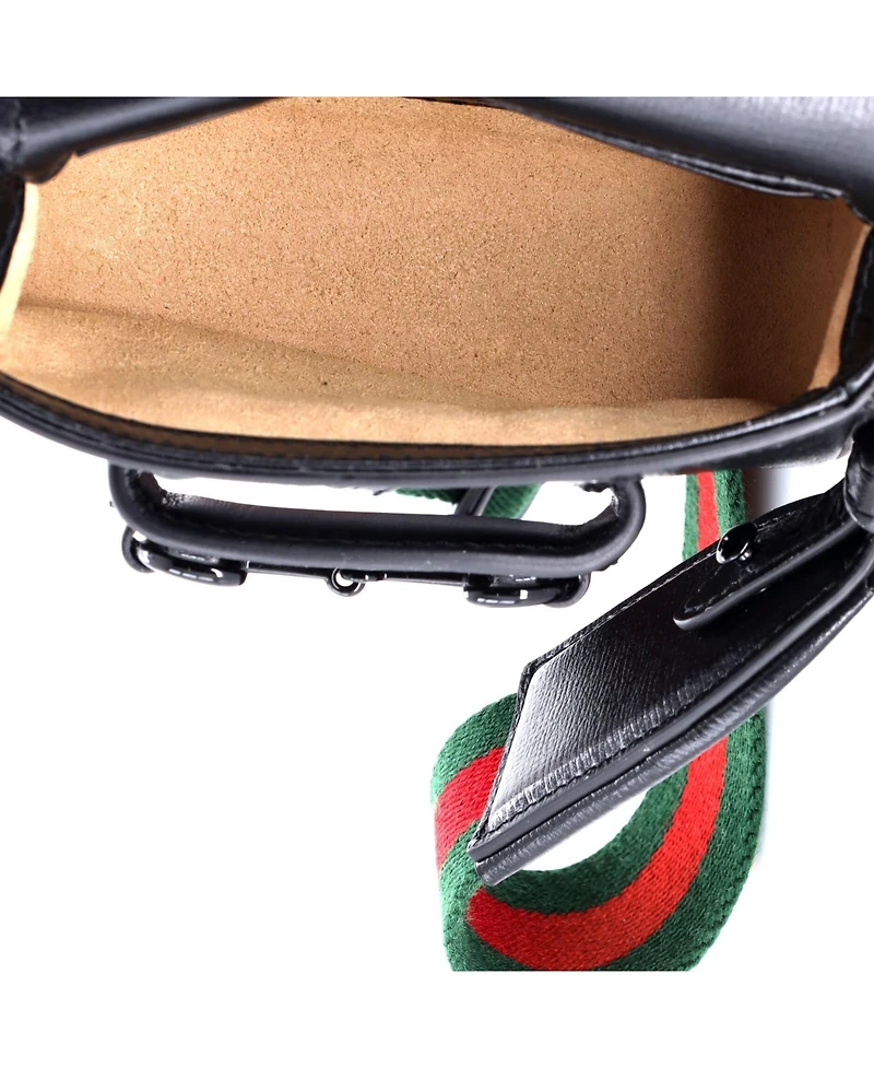 Pre-Owned Gucci Super Mini Horsebit 1955 Shoulder Bag Leather
