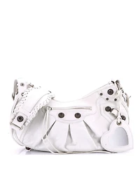 Pre-Owned Balenciaga Small Le Cagole Giant Studs Shoulder Bag Leather