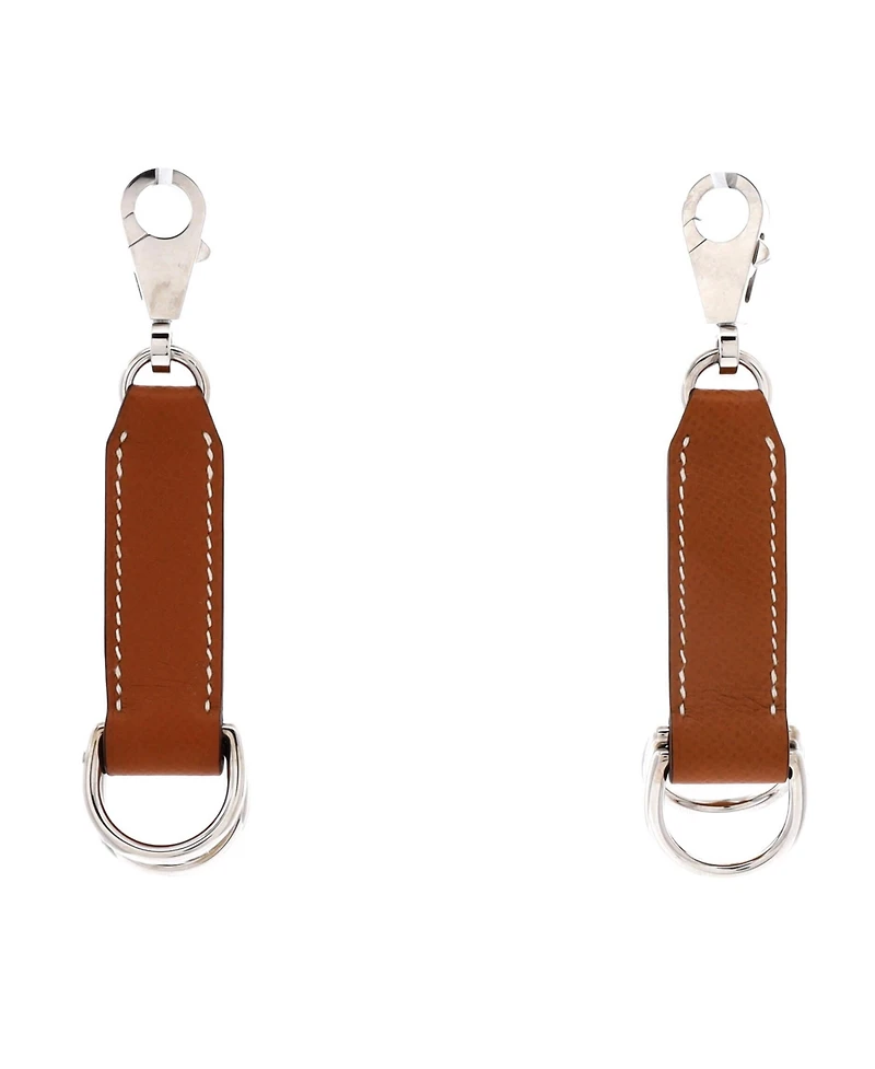 Pre-Owned HERMES Attache Soie Bag Strap 2-Piece Set Leather