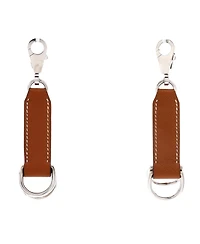 Pre-Owned HERMES Attache Soie Bag Strap 2-Piece Set Leather