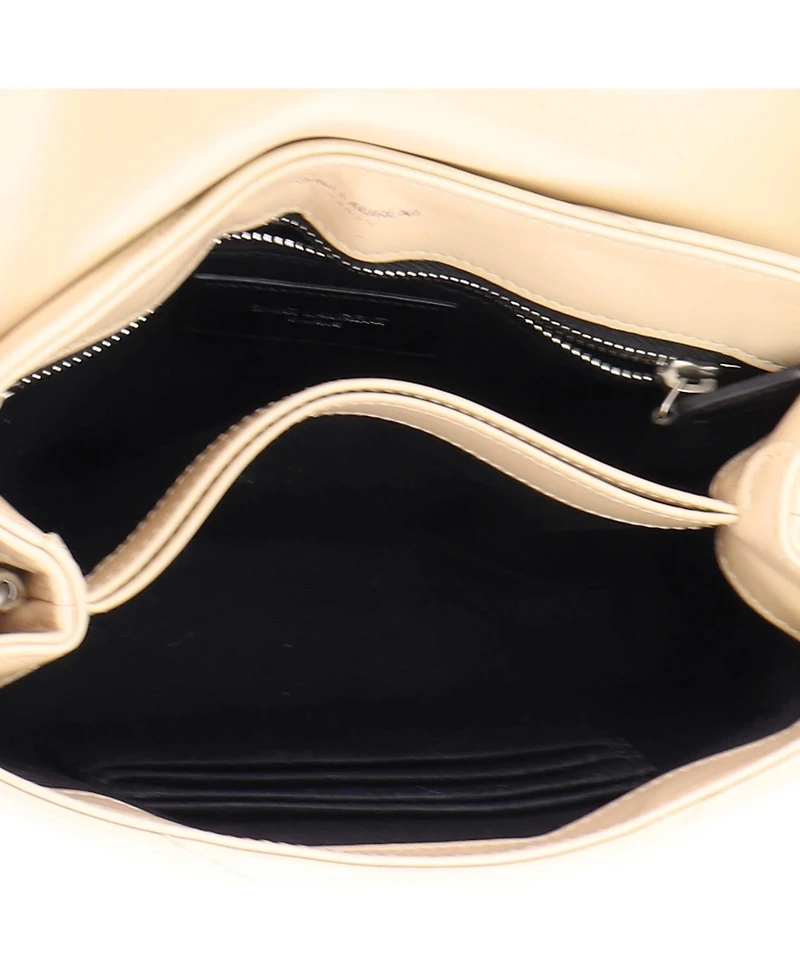 Pre-Owned Saint Laurent Toy Loulou Shoulder Bag Matelasse Chevron Leather