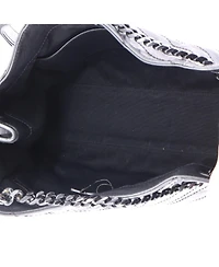 Pre-Owned Saint Laurent Medium Niki Shopping Tote Matelasse Chevron Leather
