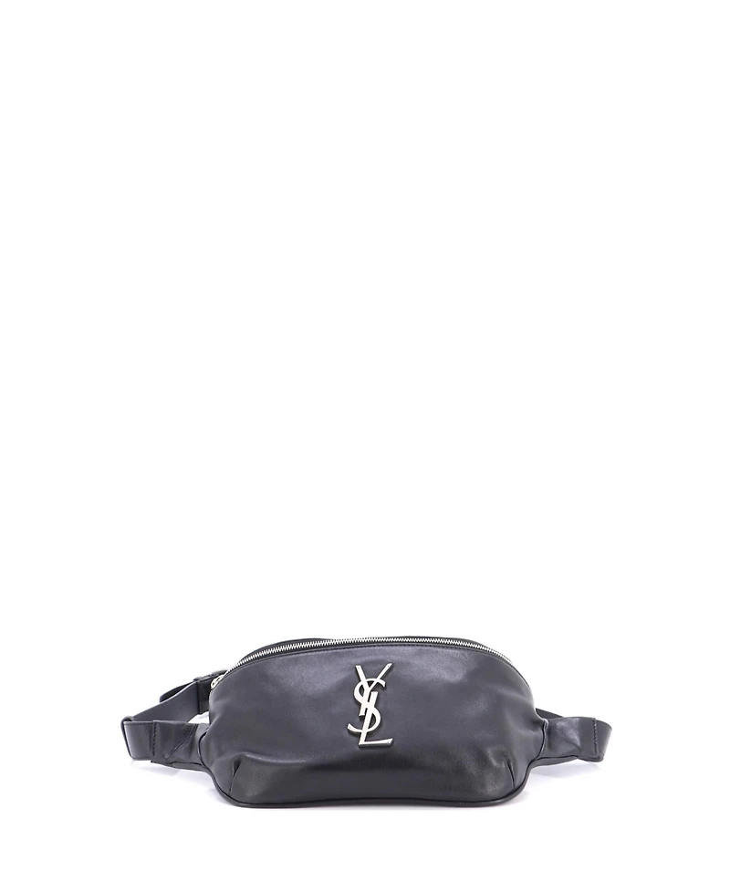 Pre-Owned Saint Laurent Classic Monogram Belt Bag Leather