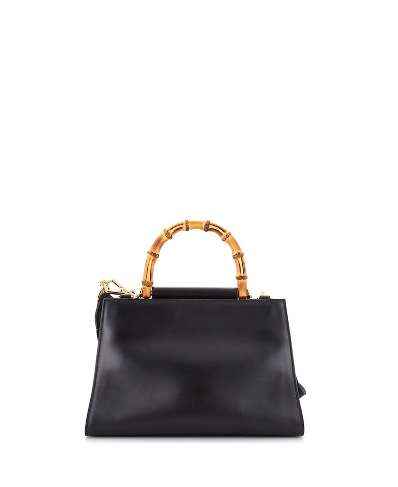 Pre-Owned Gucci Small Nymphaea Top Handle Bag Leather