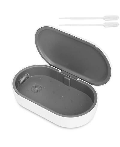 Neewer Uv Light Sanitizer Box Portable 10W Phone Wireless Charging Disinfection Lamp with Aroma Diffuser Sterilizing Box For Jewelry Watch Wallet Keys