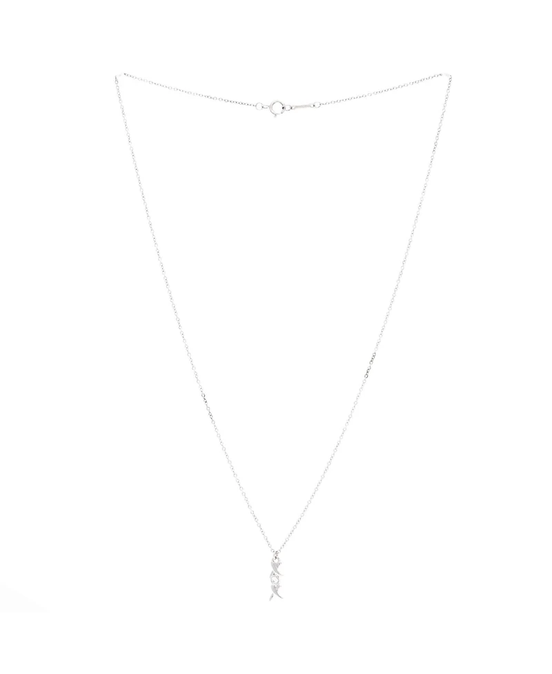 Pre-Owned Tiffany & Co Paloma Picasso Graffiti Love and Kisses Xox Pendant Necklace