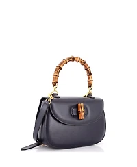 Pre-Owned Gucci Medium Bamboo 1947 Top Handle Bag Leather