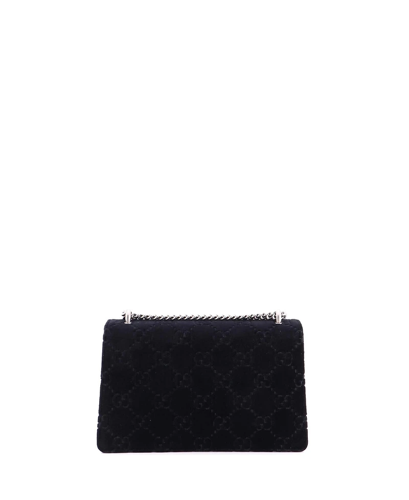 Pre-Owned Gucci Small Dionysus Bag Gg Velvet
