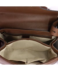 Pre-Owned Gucci Small Gg Marmont Shoulder Bag Leather