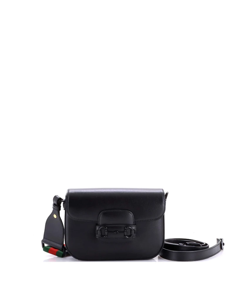 Pre-Owned Gucci Mini Horsebit 1955 Shoulder Bag Leather