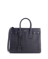 Pre-Owned Saint Laurent Small Sac de Jour Nm Bag Embossed Leather