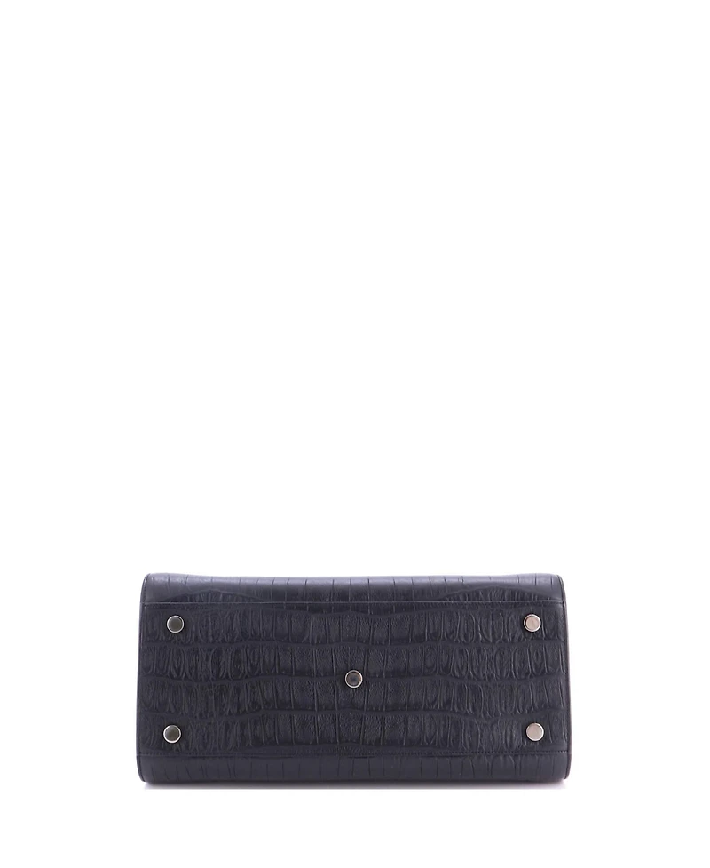 Pre-Owned Saint Laurent Small Sac de Jour Nm Bag Embossed Leather