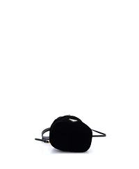 Pre-Owned Prada Mini Top Handle Bucket Bag Velvet