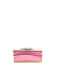 Pre-Owned Prada Small Cahier Crossbody Bag Leather and Saffiano Leather