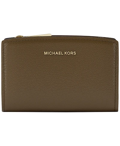 Michael Kors Bryant Leather Zip Around Wallet