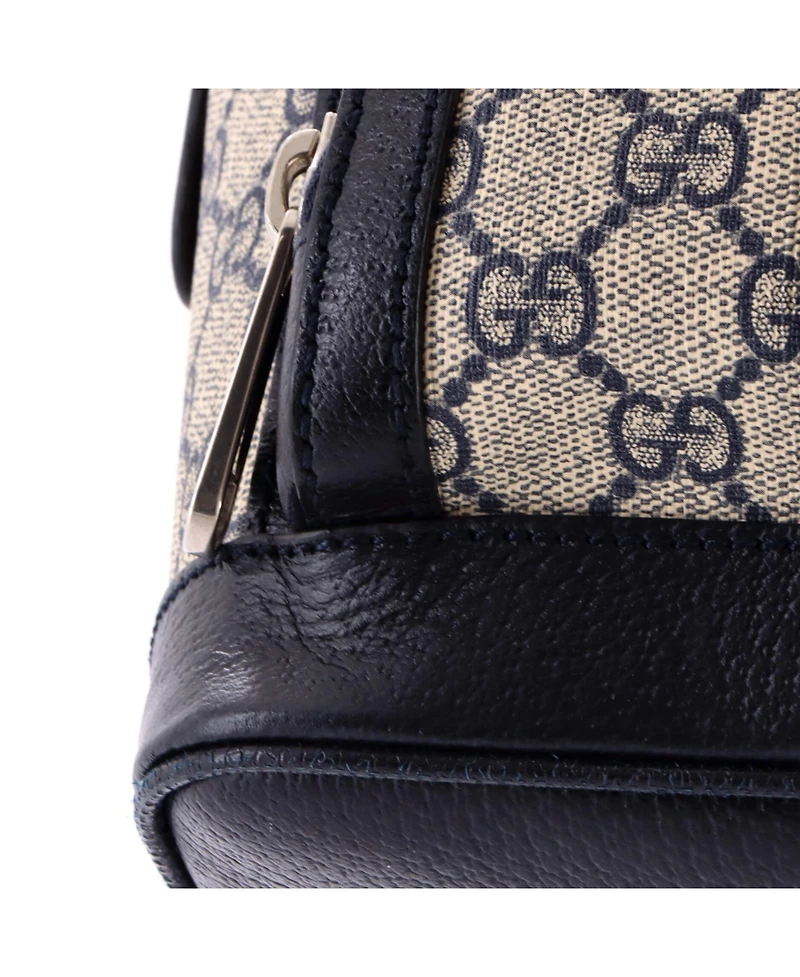 Pre-Owned Gucci Small Ophidia Backpack Gg Coated Canvas and Leather