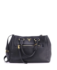 Pre-Owned Prada Medium Front Pocket Convertible Tote Vitello Phenix
