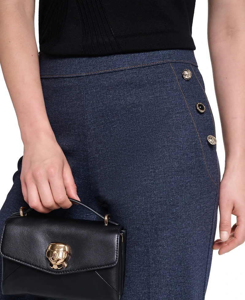 Karl Lagerfeld Paris Women's Knit Sailor Pants