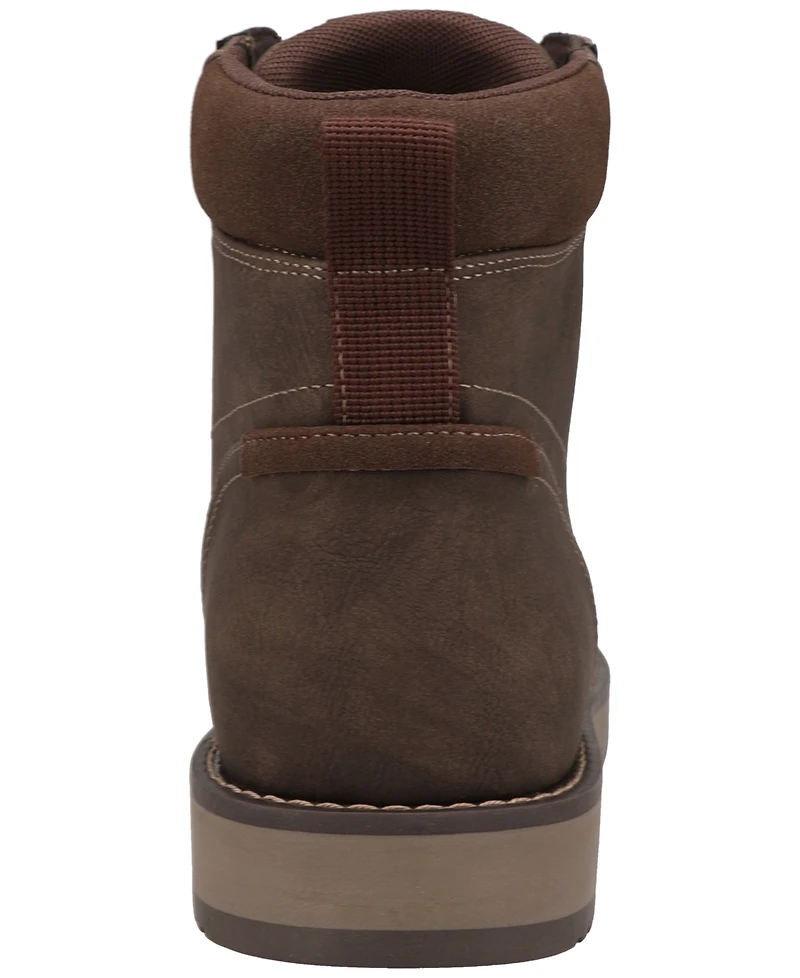 Dockers Men's Davis Rugged Casual Tumbled Moc-Toe Boots