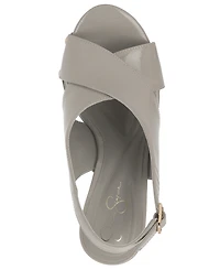 Jessica Simpson Women's Caulira Crossband Platform Sandals
