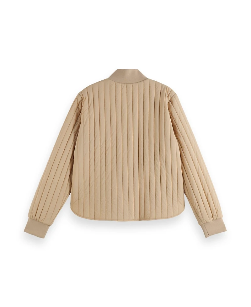 Scotch & Soda Women's Reversible Quilted Bomber