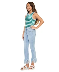 KanCan Big Girls Beth High Rise Crop Bootcut Jeans