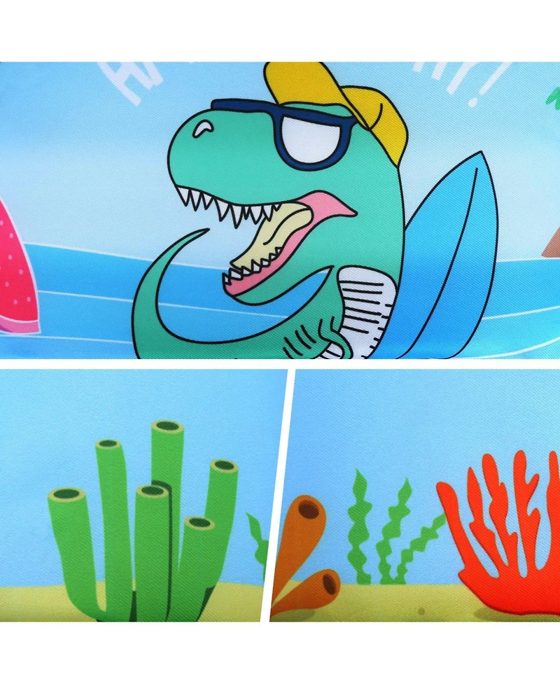 Aofar Swim Vest Floaties Pool Float Kids Swimming Jumper Dinosaur