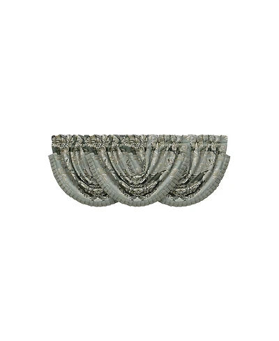 J Queen New York Alina Window Waterfall Valance, 33" x 43"