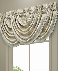 J Queen New York Rita Window Waterfall Valance, 33" x 43"