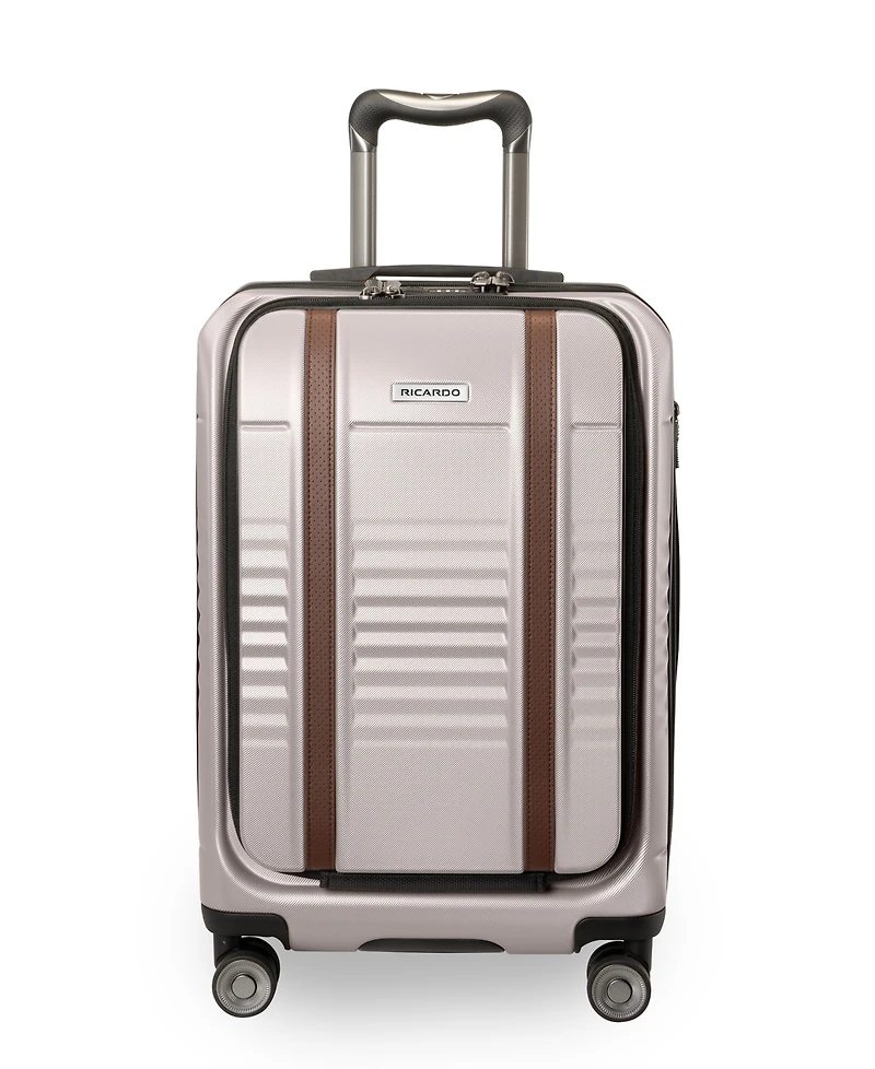 Ricardo Cabrillo 4.0 Carry-On with FastAccess Front Pocket Spinner Suitcase