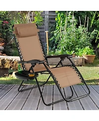 Aofar Zero Gravity Recliner Chair with Side Tray