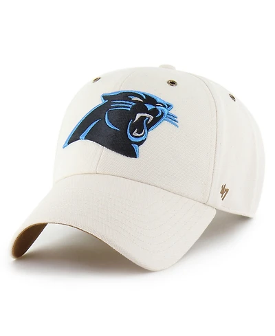 Carhartt x '47 Men's Natural Carolina Panthers Undyed Clean Up Adjustable Hat