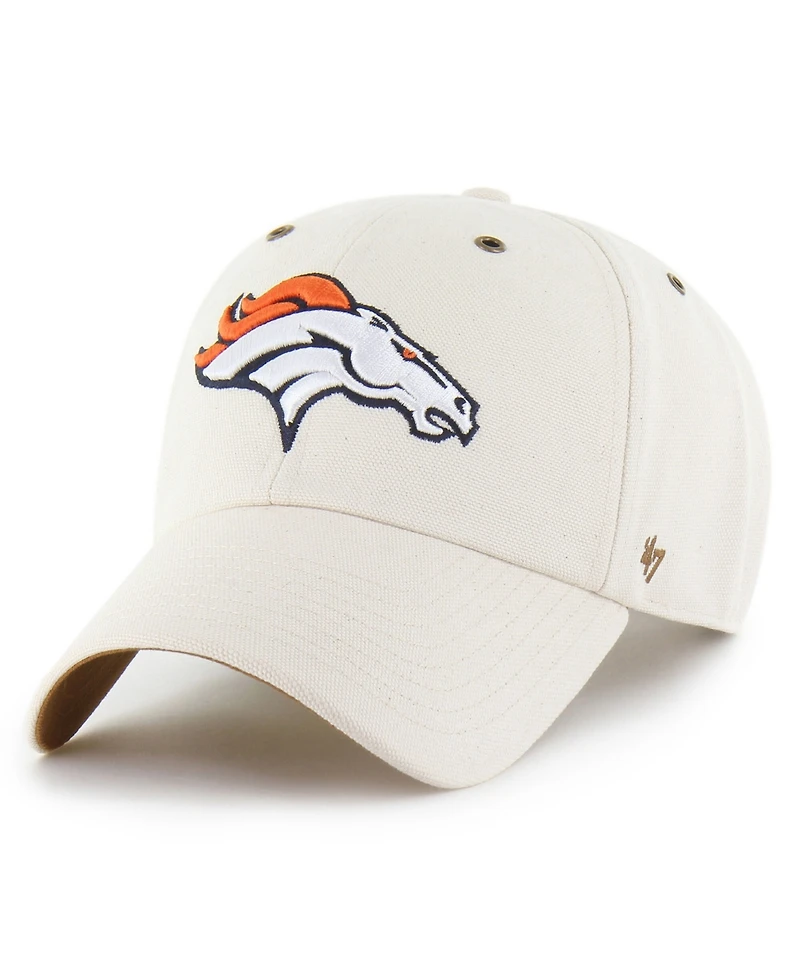 Carhartt x '47 Men's Natural Denver Broncos Undyed Clean Up Adjustable Hat