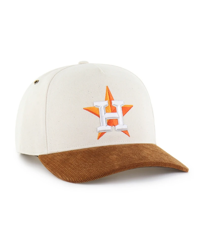 Carhartt x '47 Men's Natural/Suede Houston Astros Undyed Relaxed Hitch Adjustable Hat