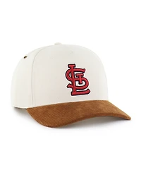 Carhartt x '47 Men's Natural/Brown St. Louis Cardinals Undyed Relaxed Hitch Adjustable Hat