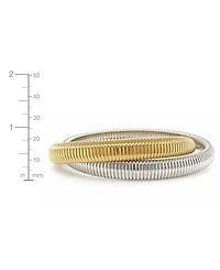 And Now This Interlocking Double Twisted Stretch Bracelet