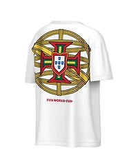 Outerstuff Men's White Portugal National Team Fifa World Cup 2026 Livery Oversized 2-Hit T-Shirt