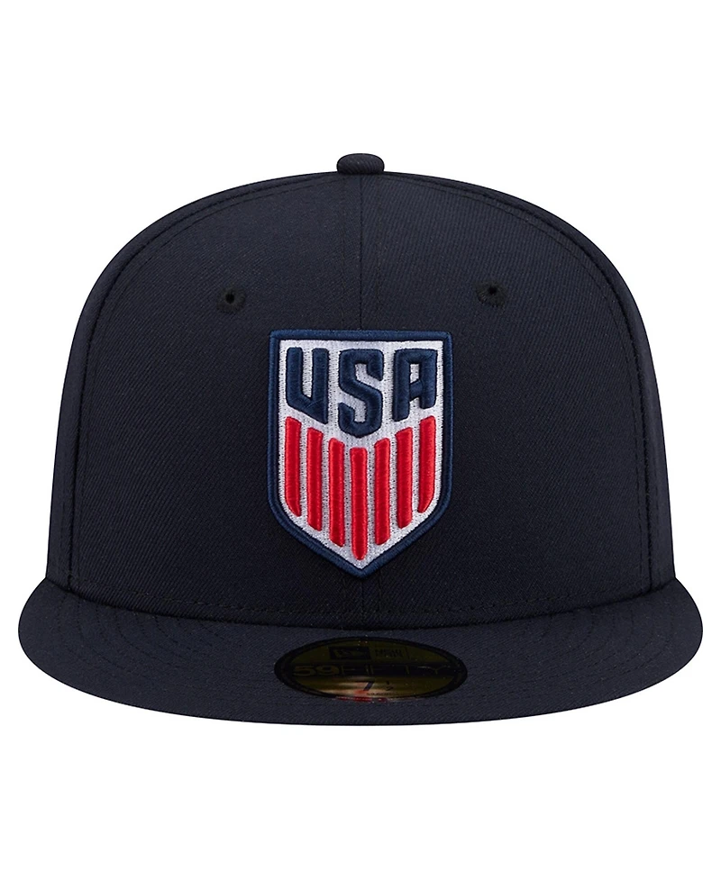 New Era Men's Navy Usmnt 59FIFTY Fitted Hat