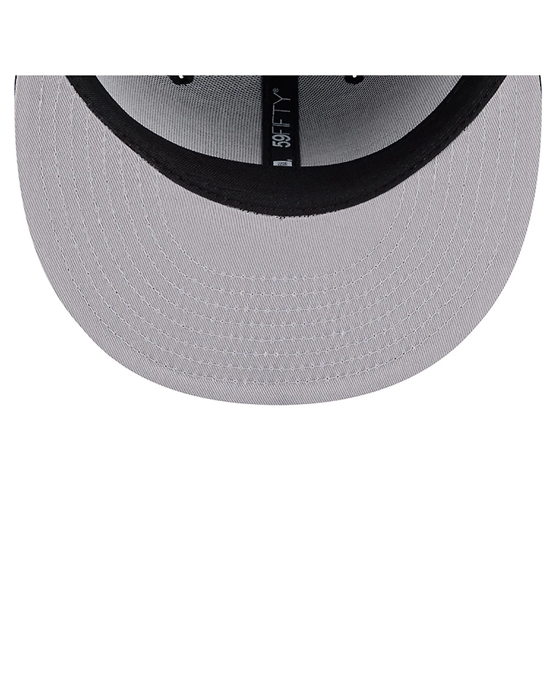 New Era Men's Black Usmnt 59FIFTY Fitted Hat