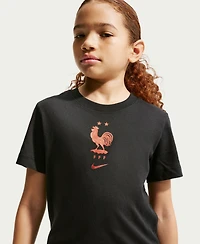 Nike Big Boys and Girls France National Team Crest T-Shirt