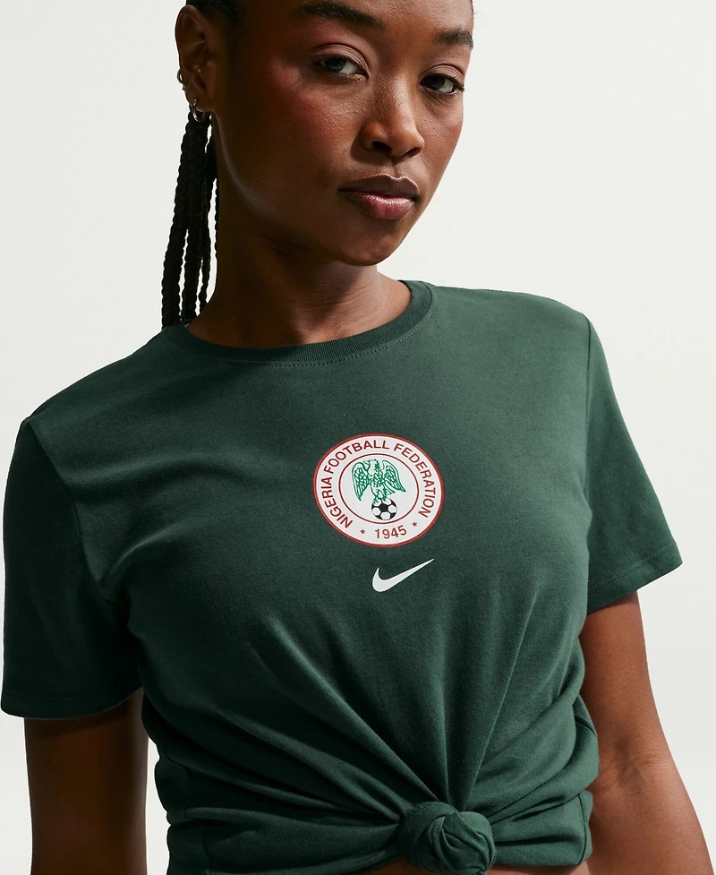 Nike Women's Green Nigeria National Team Crest T-Shirt