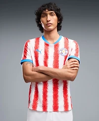 Puma Men's White Paraguay National Team 2026 Home On-Field Authentic Jersey