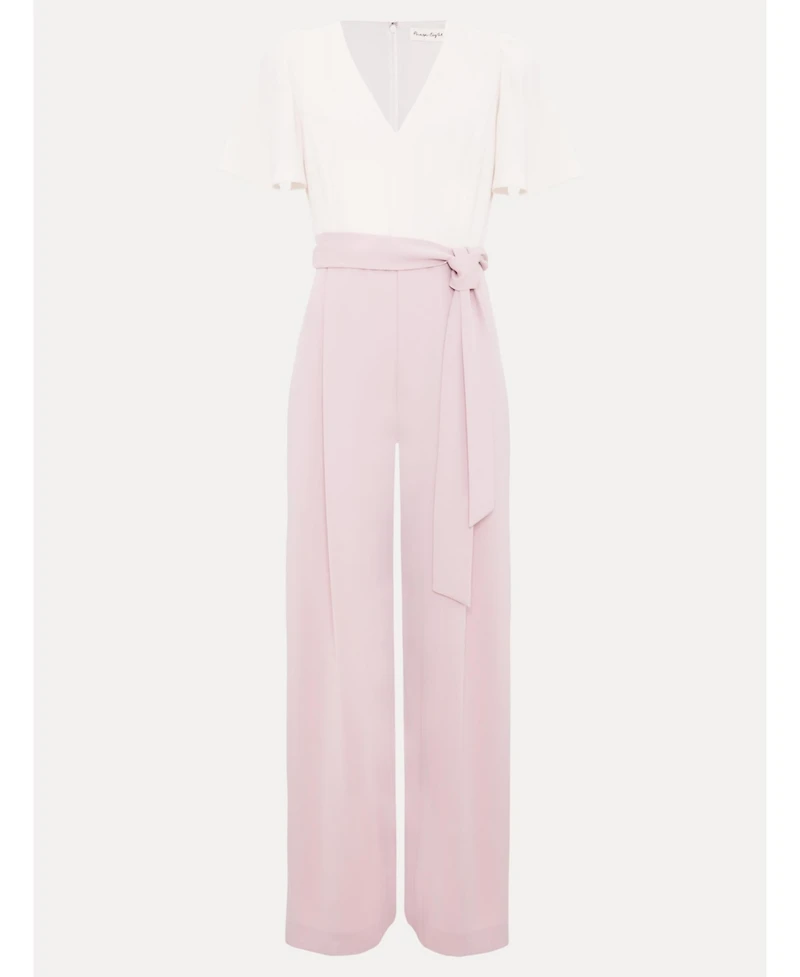 Phase Eight Women's Kallie V-Neck Wide Leg Jumpsuit