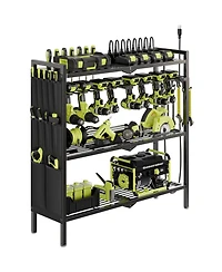 Xdovet Power Tool Organizer Cart Charging Station Drill Holder Rack