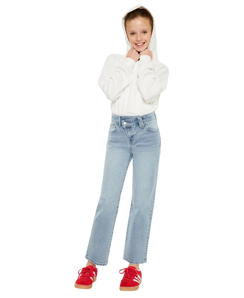 KanCan Big Girls Sav High Rise Straight Jeans