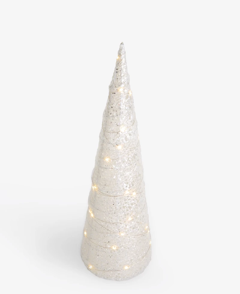 Holiday Lane Opulence 24'' Tree with Led Light Decor, Macy's Exclusive