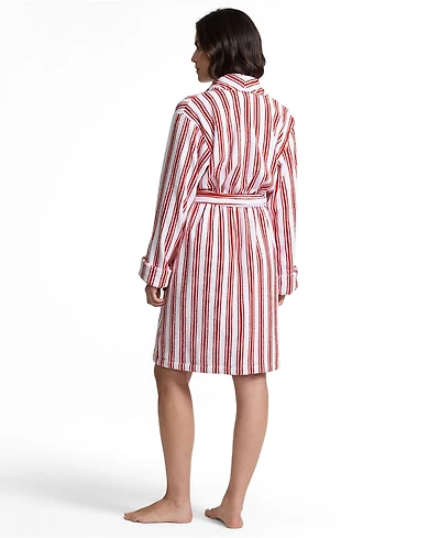 Lands' End Women's Soft Terry Long Sleeve Knee Length Robe