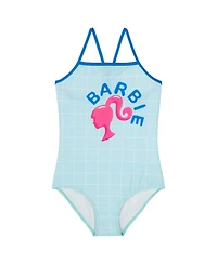 Barbie Little Girls One Piece Bathing Suit to