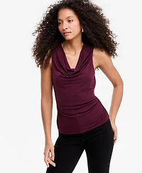 I.n.c. International Concepts Women's Sleeveless Cowl Neck Tank, Macy's Exclusive