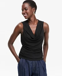 I.n.c. International Concepts Women's Sleeveless Cowl Neck Tank, Macy's Exclusive